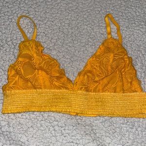 yellow aerie bralette!